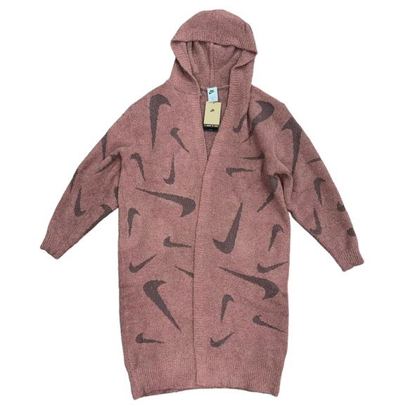 Nike Sportswear Phoenix Cozy Boucle Long Knit Cardigan - Picture 3 of 3